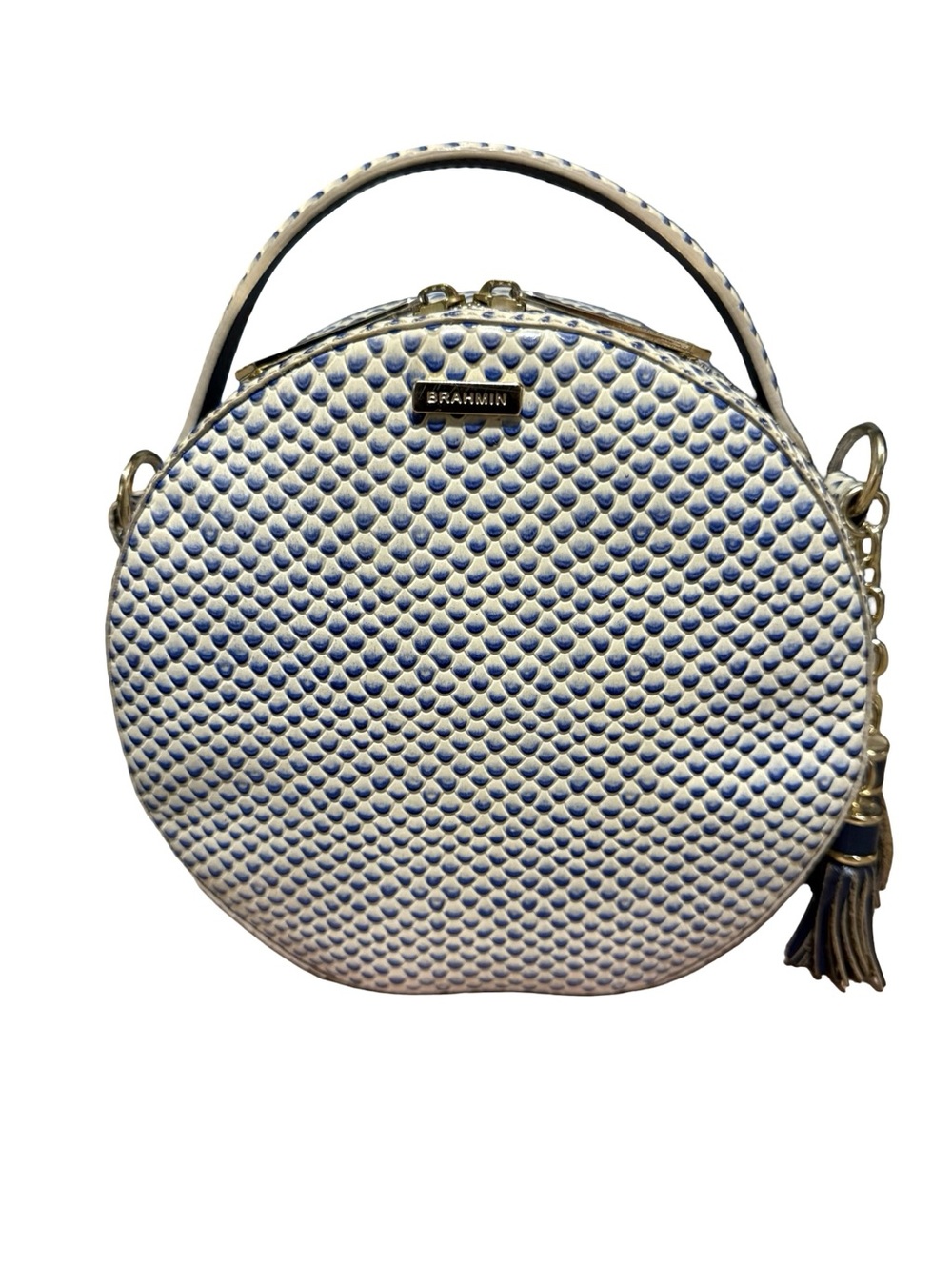 Brahmin Lane in Blue Lorena